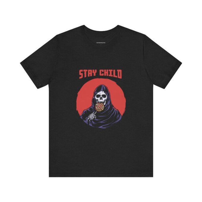 Stay Child Skull and Lollipop T-Shirt